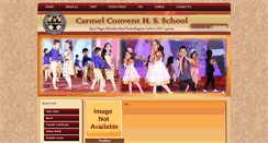 Desktop Screenshot of carmelconventhsschool.com