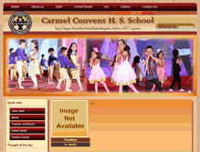 Tablet Screenshot of carmelconventhsschool.com